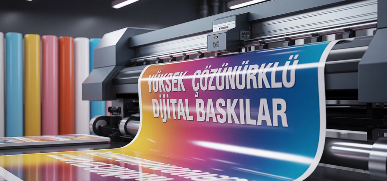 Yüksek Çözünürlüklü Dijital Baskı